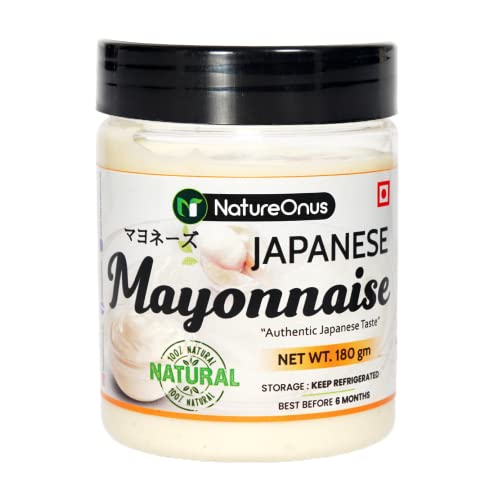 NatureOnus- Japanese Mayonnaise 180Gms [Authentic Japanese Taste]