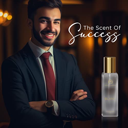 The Man Company Specially Curated Perfume Gift Set for Men 4*20ml - A Gentleman’s Moods | Premium Long-Lasting Fragrance | Luxury EAU DE Parfum | Night For Date | Blanc For Office | Fire For Party | Oud For Outing