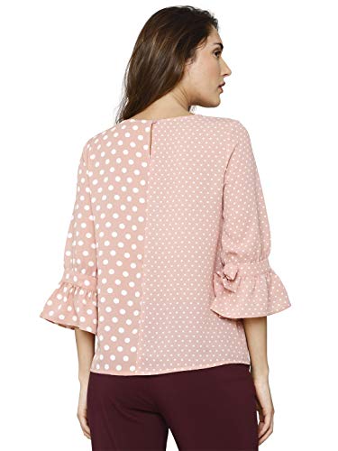 VERO MODA Women's Regular fit Top (2053251001_Coral Cloud X-Small)