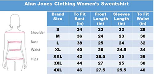 Alan Jones Clothing Women's Solid Cotton Hooded Sweatshirt (WM17-SS01_Black_M)