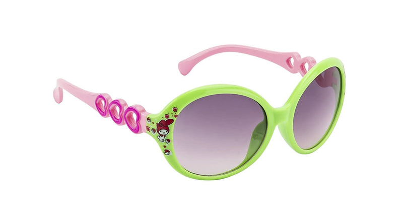 SHOP FRENZY UV Protected Kids Boys Girls Sunglasses for Age 3 to 10 (Green)