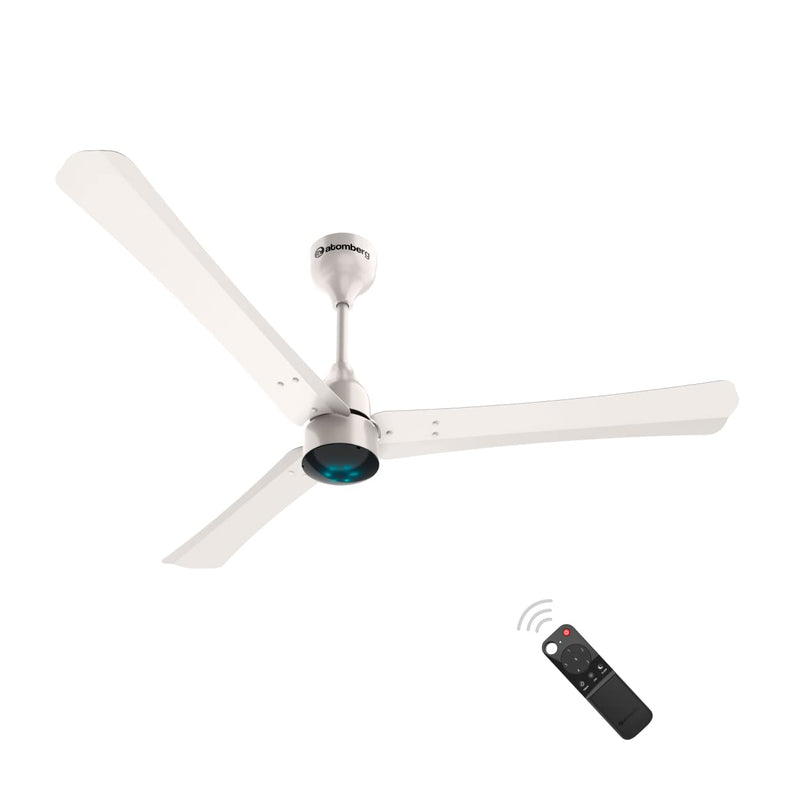 atomberg Renesa Smart+ 1200mm BLDC Motor 5 Star Rated Ceiling Fan with IoT and Remote | Smart and Energy Efficient Fan with LED Indicators | Saves Upto 65% Energy | 2+1 Year Warranty (Pearl White)