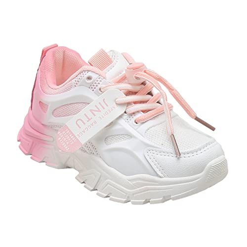 Hopscotch Girls TPR and Rubber Solid Athletic Shoes in Pink Color,UK:14 (XZY-4345499)