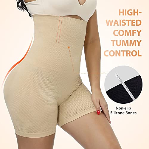 Buy HSRHigh Waisted Body Shaper Shorts Shapewear for Women Tummy