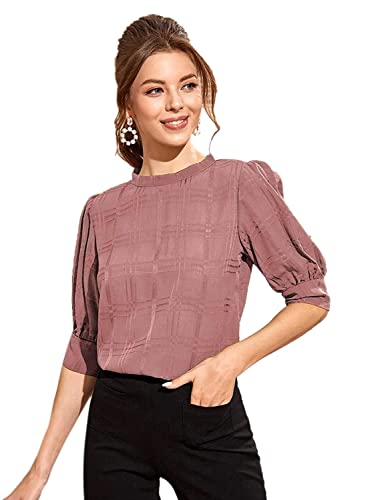 Lymio Women Top (526-576) (XL, Peach)