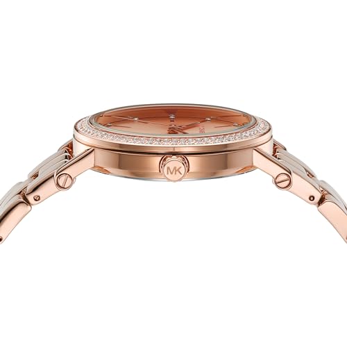 Michael Kors Analog Rose Gold Dial Women's Watch-MK7346