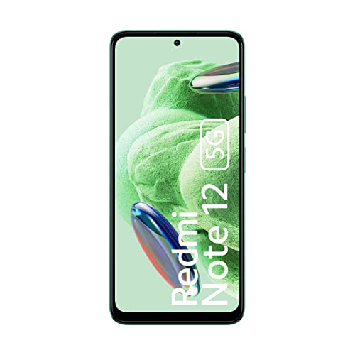 Redmi Note 12 5G (Frosted Green,8GB RAM, 256GB Storage)