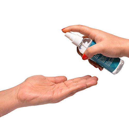 SANIFY HERBAL LIQUID HAND SANITIZER BOTTLE | 100ML (2) | Alcohol Based Liquid Hand Sanitizer Spray - 80% Ethyl Alcohol, Kills 99.9% Bacteria & Germs, Prevents Skin Dryness, Signature Fragrance, No Parabens, No Sulphate & No Color