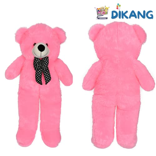 DIKANG 3 FEET Teddy Bear Soft Toys for Kids | Kids Soft Toys for Baby Girl | Plush Soft Toys for Baby Boys and Girls | Teddy Bear Soft Toy for Kids (3 FEET, Pink Teddy Bear)