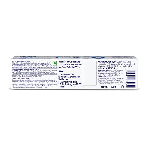 Sensodyne Repair & Protect - 100g | Toothpaste for deep repair of sensitive teeth