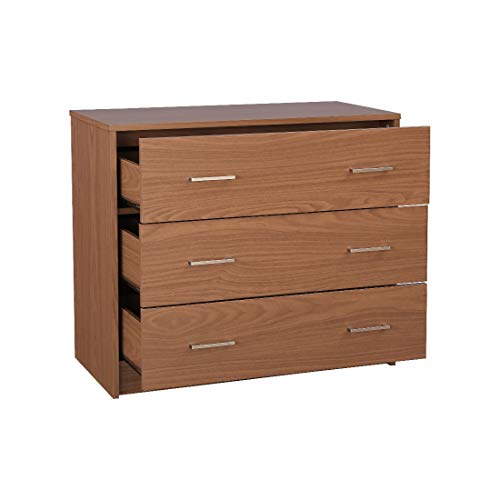 HomeTown Atlas Engineered Wood Multipurpose Cabinet in Walnut Colour