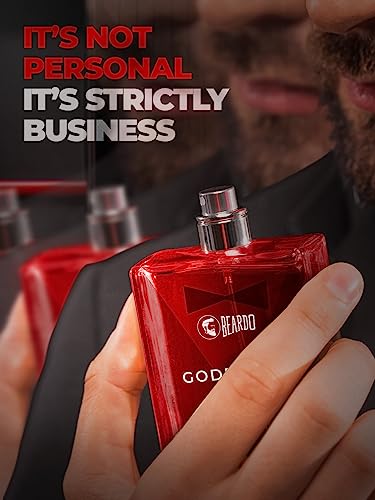 Beardo Godfather Perfume for Men, 100ml | Aromatic, Spicy Perfume for Men Long Lasting | Date night fragrance, Body Spray for Men, Ideal gift for men