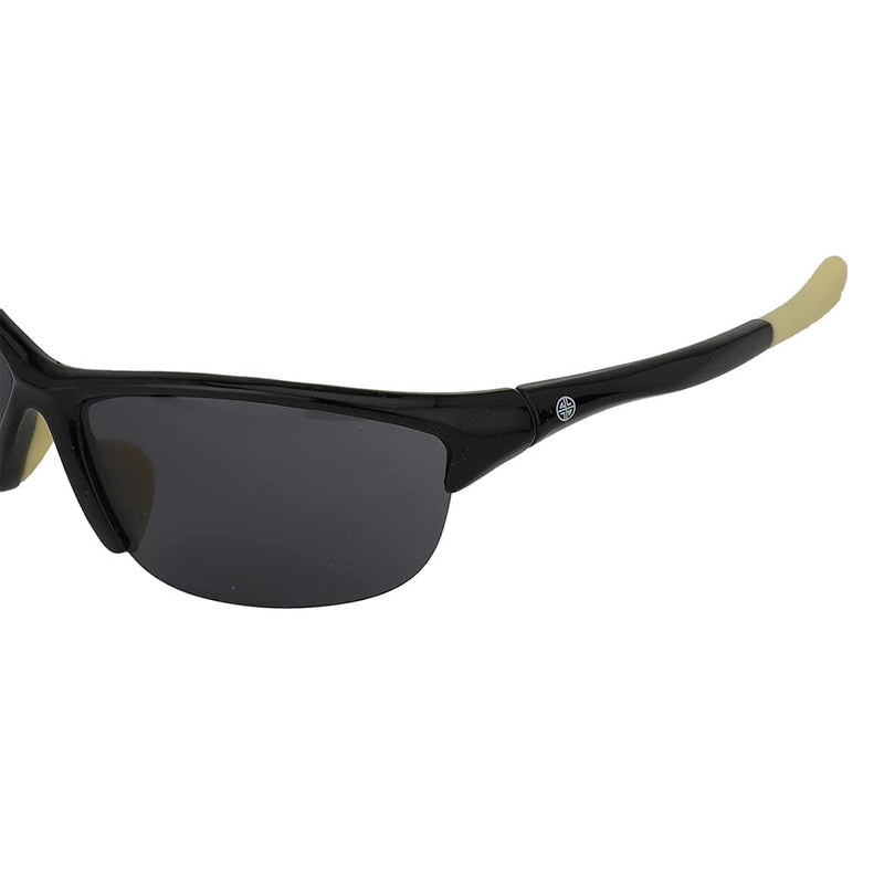 Carlton London Boy's Black Lens & Black Sports Sunglasses