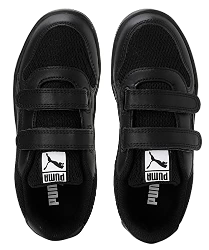 Puma Unisex-Kid -Punch Comfort Jr Black-Black Sneaker - 3UK (39613101)