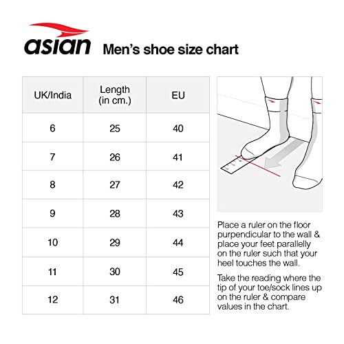 ASIAN Men's Moonwalk-01 Sports Walking,Running & Gym Shoes with Eva Sole Extra Jump Casual Slip-on Shoes for Men's & Boy's… Dark Grey