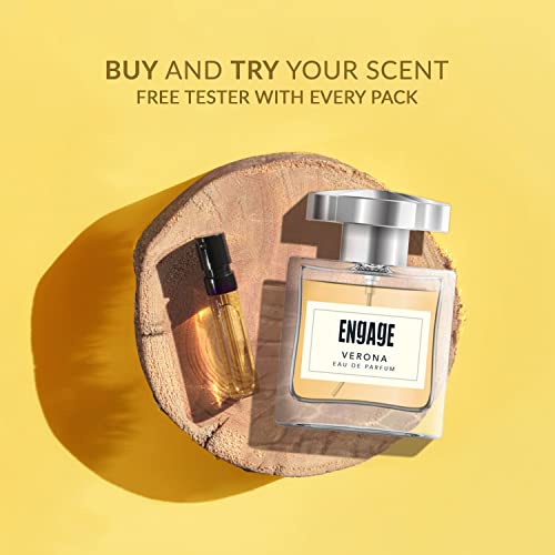 Engage Verona Perfume for Women, Long Lasting, Citrus and Fruity, for Everyday Use, Gift for Women, Free Tester with pack, 100ml