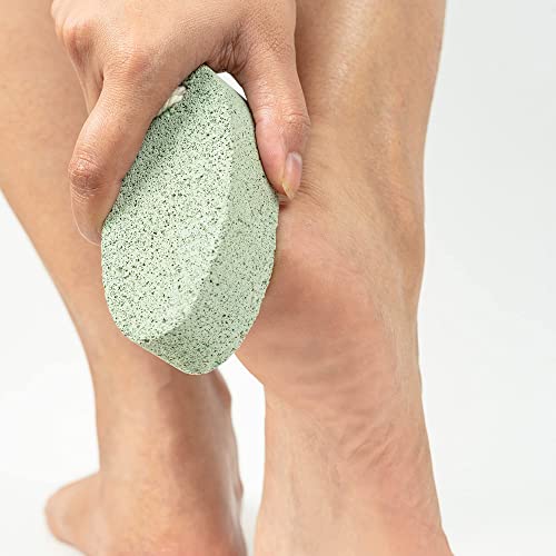 Nat Habit Original Pumice Stone for Feet Care | Foot Scrubber, Callus Remover | Ergonomically Designed| Exfoliates Dead Skin, Softens Feet & Ankles (Single Pack)