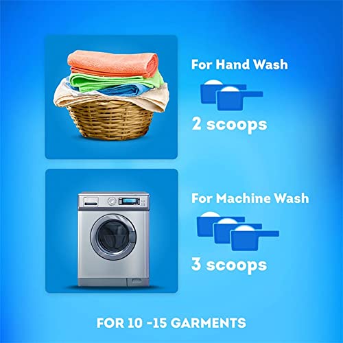 Surf Excel Easy Wash Detergent Powder 1.5 kg | Superfine Washing Powder | Dissolves Easily & Removes Tough Stains | Suitable for all Washing Machines