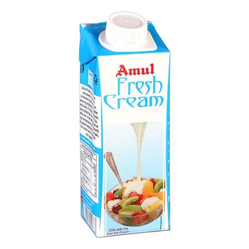 Amul Fresh Cream, 250ML (Pack of 3)