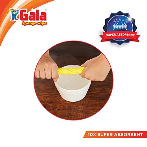 Gala Sponge Wipe for Kitchen 5 Pcs Pack (Multipurpose)