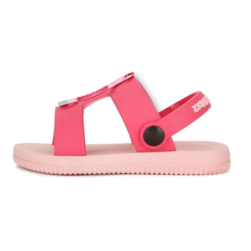 Bubblegummers Dudsagar Girls Sandal In Red