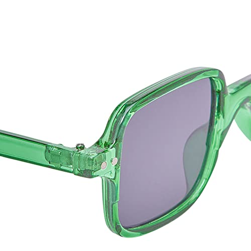 Hopscotch Boys and Girls Plastic Solid Sunglasses in Green Color For Ages 4-12 Years (LLT-4360859)