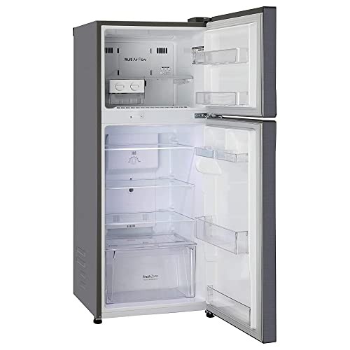 LG 242 L 3 Star Smart Inverter Frost-Free Double Door Refrigerator (GL-I292RPZX, Shiny Steel, Door Cooling+)