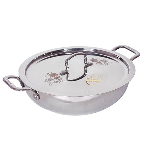 Fabbrizo Triply Non Stick Kadhai 28 cm Diameter-4L