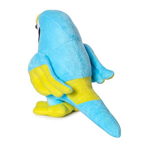 Ultra Blue Celest Super Stuffed Parrot Soft Plush Bird Toy - 15 Inch Gifts for Boys, Girls & Kids