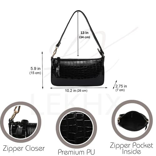 LX Women's Shoulder Bag (Black)