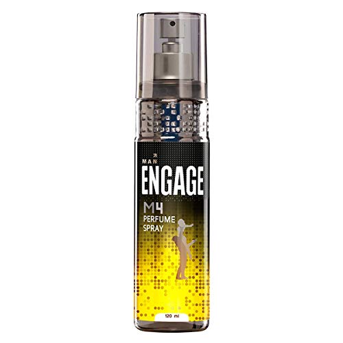 Engage M4 Perfume Spray For Men, Spicy and Lavender, Skin Friendly, 120ml