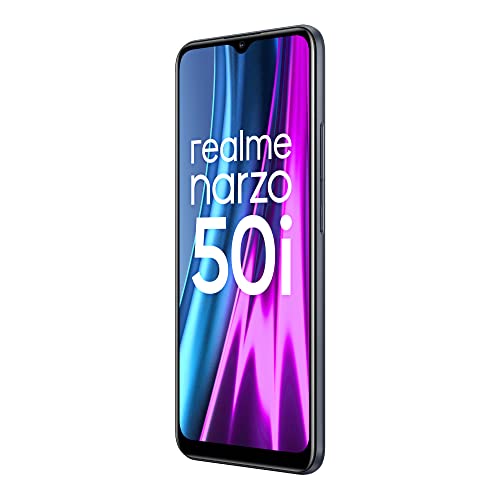 realme narzo 50i (Carbon Black, 2GB RAM+32GB Storage) Octa Core Processor | 6.5" inch Large Display