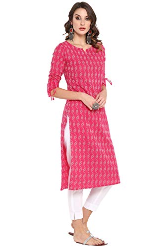 Janasya Women's Pure Cotton Straight Kurta