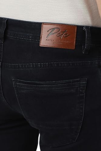 Peter England Men's Skinny Jeans (PJDNPSKP896709_Medium Grey