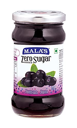 Mala's, Zero Sugar Jamun Jam 350g, 1 count