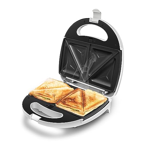 Wipro Vesta BS 301 3-in-1 Detachable 750 Watt Sandwich Maker |Triple Function - Toast, Grill & Waffle|Non Stick BPA & PFOA Free|Auto Temp Cut-off|2 Year Warranty| Regular Bread Size