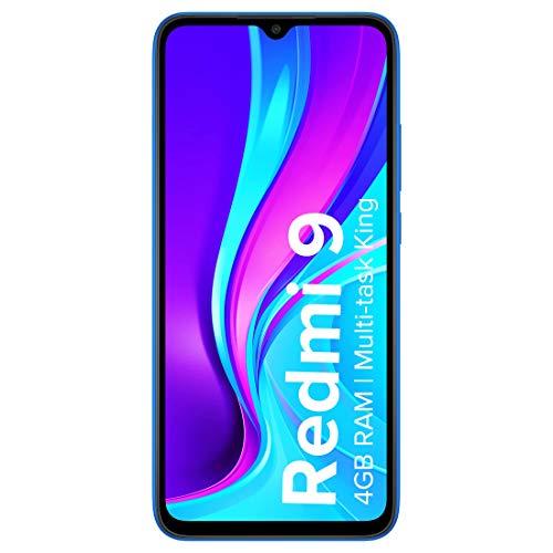 Redmi 9 (Sky Blue, 4GB RAM, 64GB Storage) | 2.3GHz Mediatek Helio G35 Octa core Processor