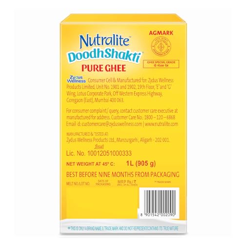 Nutralite DoodhShakti Pure Ghee | from Braj Bhoomi | 1L