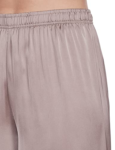 GO COLORS Women Copper Mid Rise Polyester Shiny Palazzo - XL