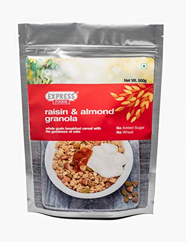 Express Foods Raisin and Almond Granola, 500g