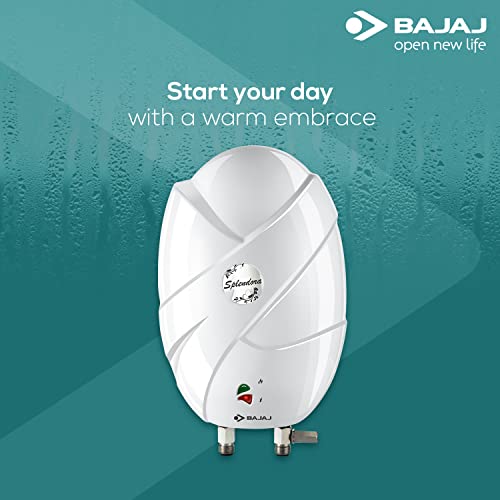 Bajaj Splendora 3 Litre 3KW IWH Instant Water Heater (Geyser), White