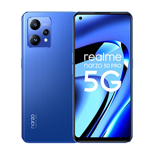 realme Narzo 50 Pro 5G (Hyper Blue 8GB RAM+128GB Storage) Dimensity 920 5G Processor |90Hz Super AMOLED Display