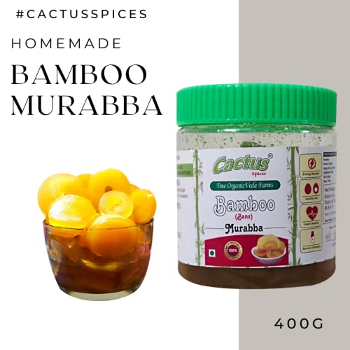 CACTUS SPICES Homemade Bamboo/Bans Murabba "Height Improver and Immunity Booster" 400G