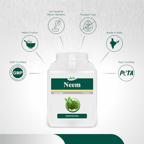 Jain Neem Azadirachta Indica Powder 400g