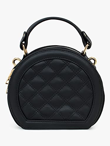 LEGAL BRIBE Women's Checkered Sling Bag (Black)