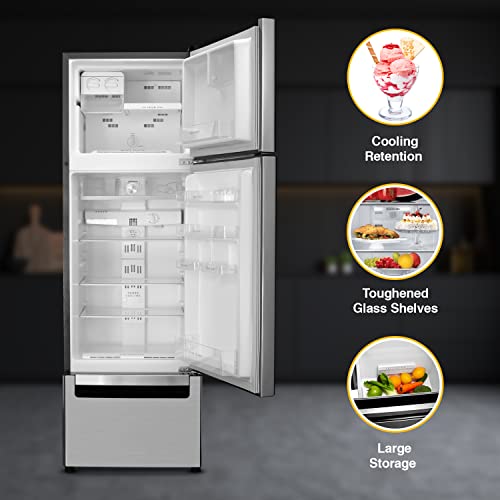 Whirlpool 240 L Frost Free Triple-Door Refrigerator (FP 263D PROTTON ROY, German Steel)