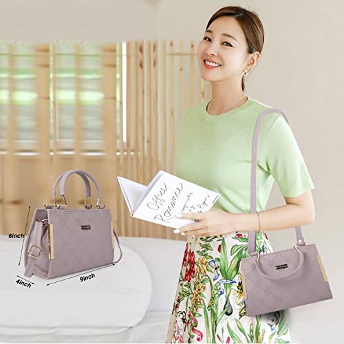 YOYOWING Hand bag for women Synthetic Leather Cross body Ladies purse Satchel travel shoulder strap