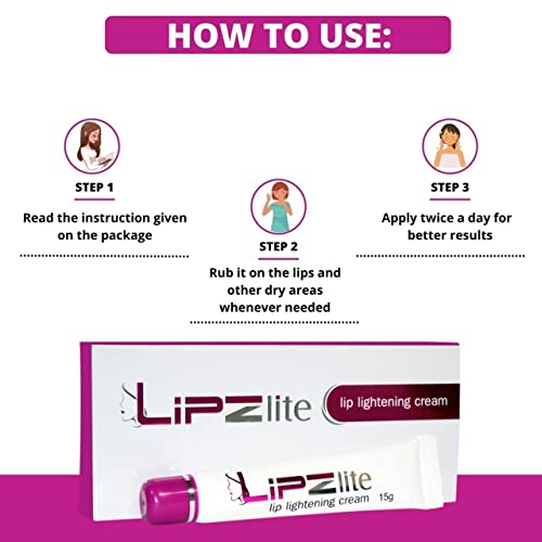 Lipzlite Lip Lightening Cream (15gm)