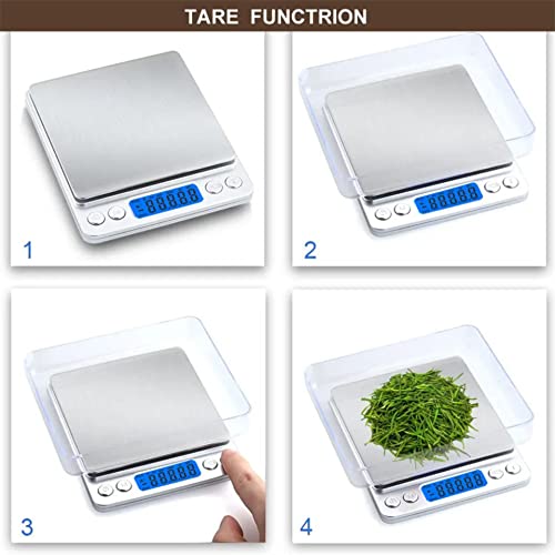 IONIX Jewellery Scale with bowl | Weight Scale | Digital Weight Machine | weight machine for gold, Digital food weight Scale 500 Gram for Jewellery Gemstone Diamond, Educational & Industrial Purpose