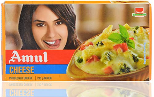 AMUL Cheese Block 200 GM. (Pack of 2)